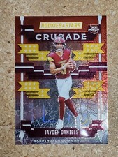 Jayden Daniels 2024 Rookies & Stars Crusade Longevity Parallel #C-JDS Commanders