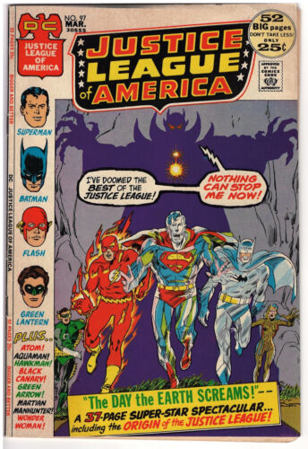 Justice League of America #97 - copertina Neal Adams - 1972 f/in perfette condizioni - Foto 1 di 3