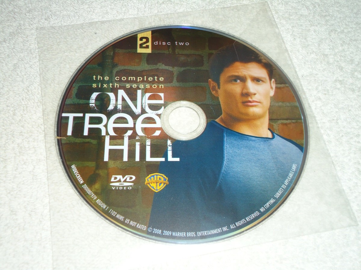 ONE TREE HILL Season Disc DVD REPLACEMENT only, 6th sixth season six