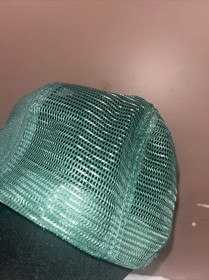 Винтажная зеленая кепка 1980-х 3M с автомобильным логотипом кепка дальнобойщика рабочая бейсболка - Изображение 3 из 4