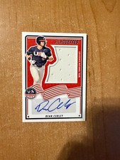 2025 Panini Stars & Stripes - Dean Curley Collegiate Silhouettes Auto Relic /199