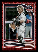 2024 Panini Stars & Stripes DANE PERRY RED 69/199 #145