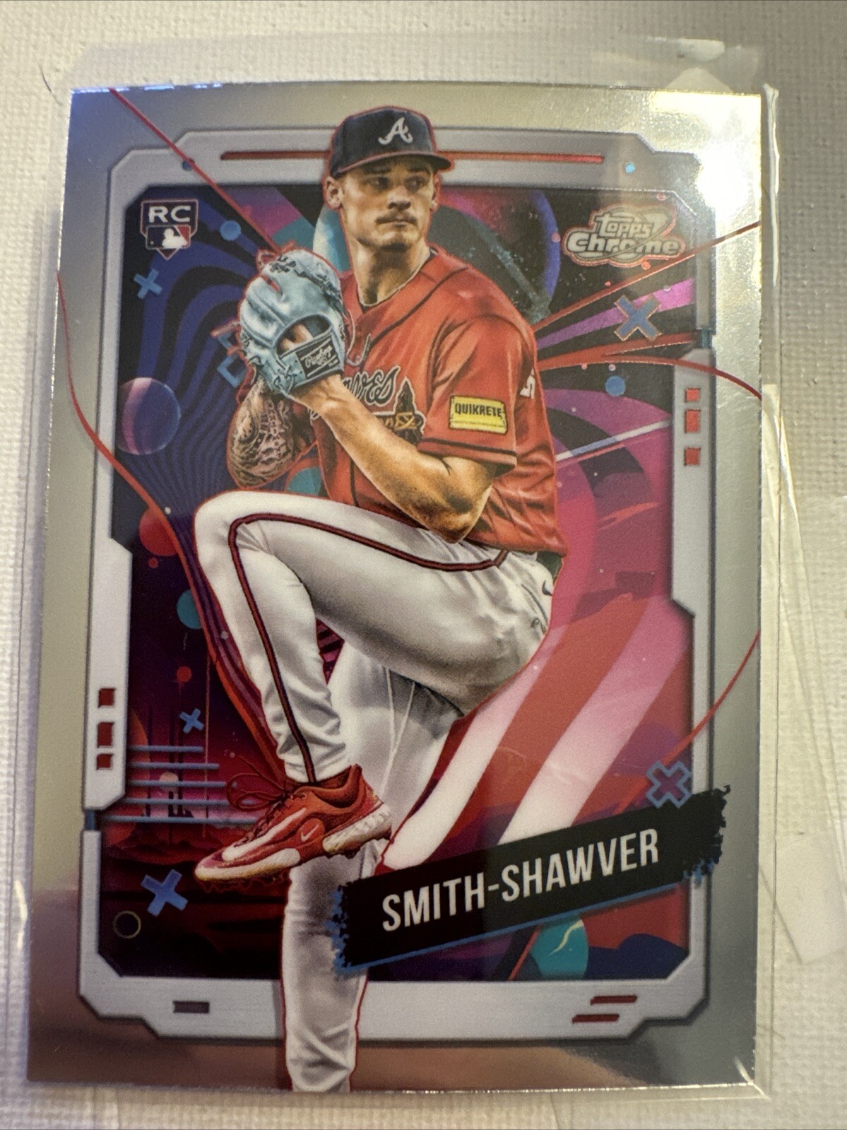 2024 Topps Cosmic Chrome Baseball AJ Smith-Shawver (RC) #62