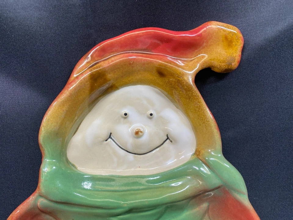 Target Home "SNOWMAN" Stoneware ~ 3 Section Serving Tray / Dish ~ 16" x 10" - Image 2 of 4