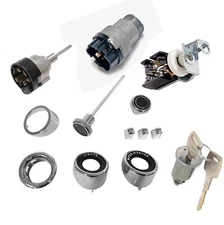 NEW 1969 Mustang Dash Bezel Knob & Switch Kit Deluxe Headlamp, Ignition, Wiper