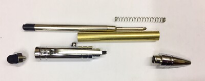 Kugelschreiber Bausatz Rifle Bolt Tec-Pen In Chrom Pen Kit, Drechseln, Pen Blank