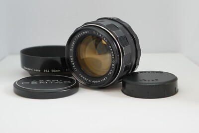 8 Element [NEAR MINT] PENTAX Super Takumar 50mm f1.4 Model MF Lens