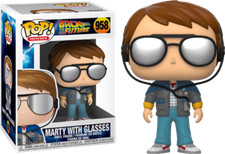Funko Pop Back To The Future Marty with Glasses 958
