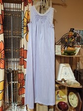 Vtg Lavender Full Length Sears Nightgown