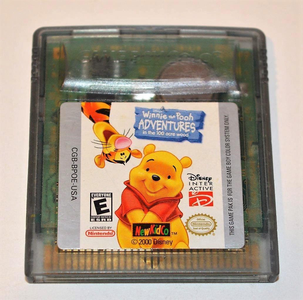 WINNIE THE POOH: ADVENTURES IN THE 100 ACRE WOOD NINTENDO GAMEBOY COLOR ...