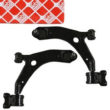 2x febi Querlenker + Traggelenk für MAZDA 3 (BK) 5 (CR19) (CW) Vorderachse unten
