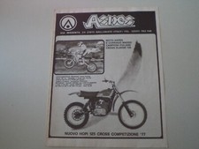 advertising Pubblicità 1977 MOTO ASPES HOPI 125 CROSS COMPETIZIONE