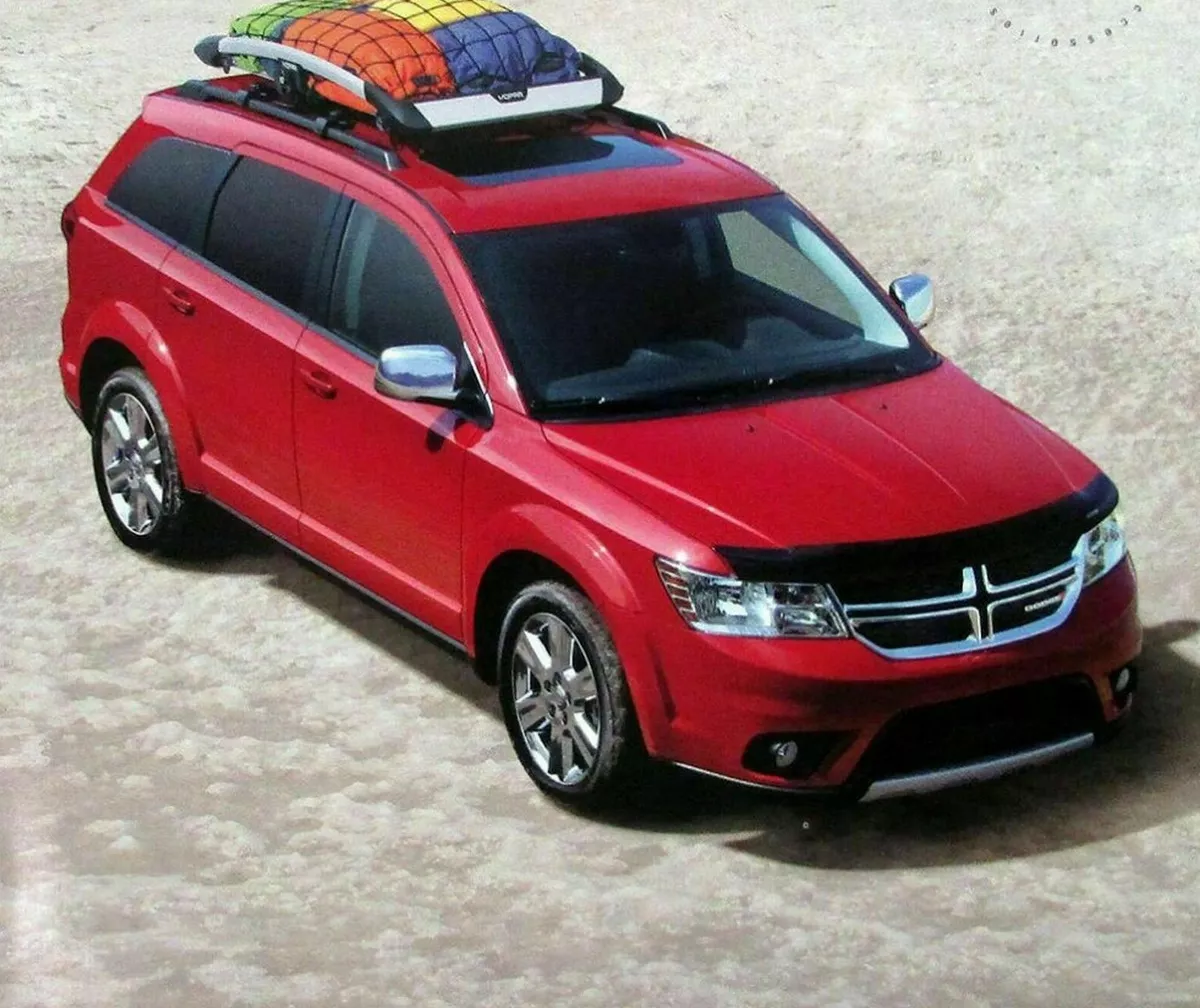 2015 DODGE JOURNEY ACCESSORIES BROCHURE SALESCARD DOUBLE SIDED eBay