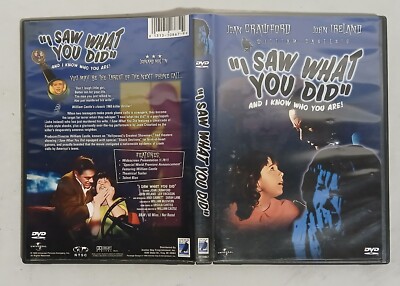 I Saw What You Did and I Know Who You Are (DVD, 1999, Widescreen) - Used