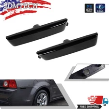 LH+RH Smoked Lens Rear Side Marker Light Housings For 2008-2012 Chevrolet Malibu