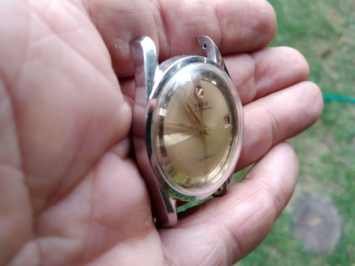 RADO WORLD TRAVEL 30 JEWELS AUTOMATIC ALL ORIGINAL working RADO WORLD TRAVEL 30 JEWELS AUTOMATIC ALL ORIGINAL working