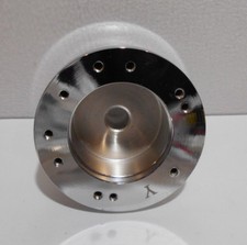 Chrome Steering Wheel Hub Adapter for Cart 1/2" OD splined shaft 31 tooth