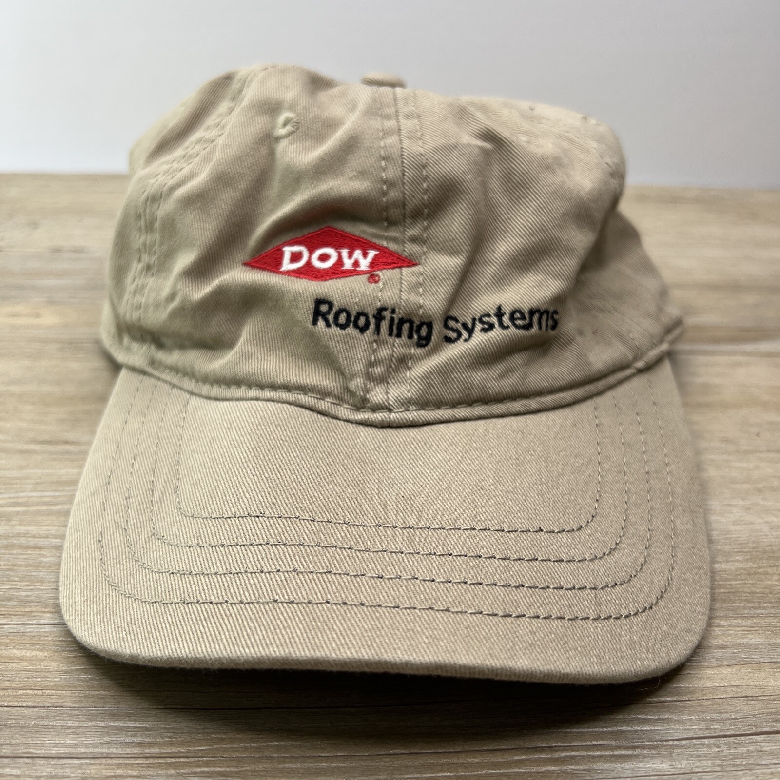 Roofing Systems Hat Brown Adjustable Hat Adult Si… - image 2