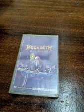 Megadeth Rust In Peace INDIA SEALED CASSETTE RARE