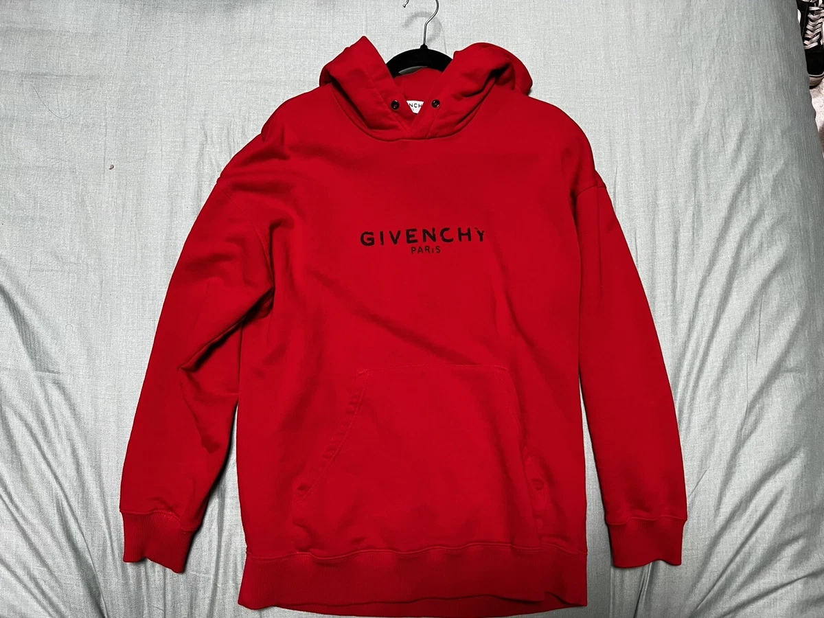 Givenchy Red Hoodies & Sweatshirts for Men for Sale | Shop Men