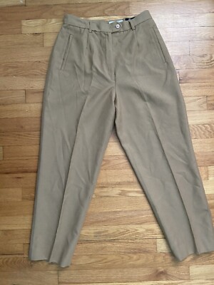 Jonathan Dogan Woolmark Ladies Pure New Wool High Waist Pants Size 14