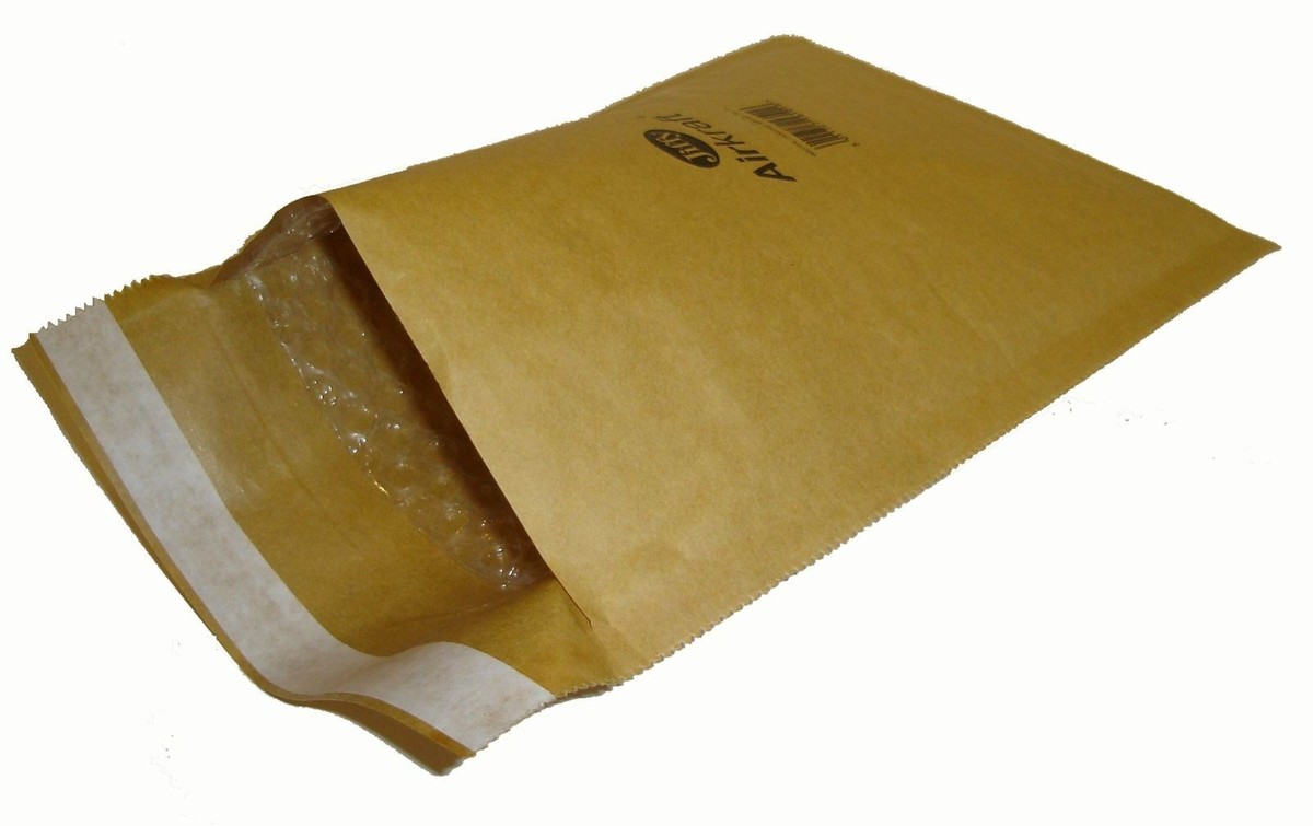 2000 JL3 Jiffy Bags Airkraft Buste A Bolla 9"" X 13"" - BIANCO - Foto 4