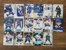 Huge Lot of 17 Anthony Cirelli Hockey Cards - Tampa Bay Lightning.