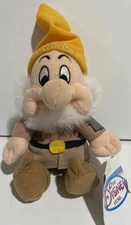 Disney Mini Bean Bag Plush Snow White And The Seven Dwarfs “Sneezy” -New
