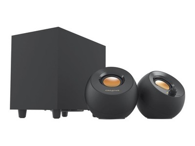 Creative Aktivbox Pebble Plus 2.1 Schwarz Lautsprecher