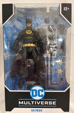 DC Multiverse Batman 1989 Michael Keaton McFarlane Figure Complete In Box DC