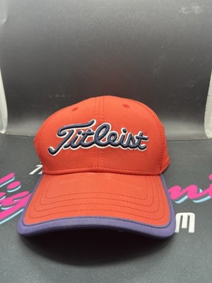 Casquette Titleist Tour Performance – Rouge/bleu USA – Taille Ajustable – Occasion