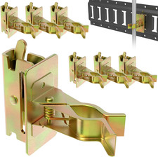 6 Pcs E-track Tool Holders Zinc Coated E Track Accessories 6 Pcs E-track Tool Holders Zinc Coated E Track Accessories