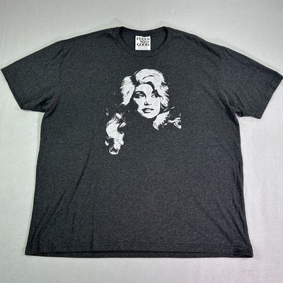 Feels So Good Men's T-shirt 2XL Black Dolly Parton Short Sleeve Crew Neck USA
