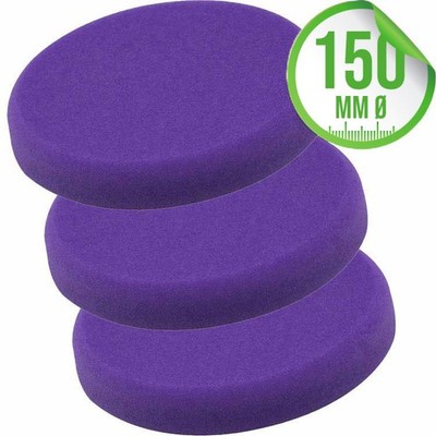 Liquid Elements Pad Man V2 Polierpad 150mm lila - für Sealing Politur 3 Stück