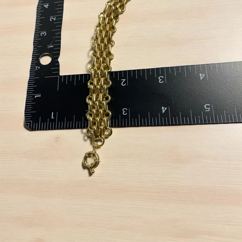 Pulsera de oro House of Harlow Foto 3 de 4