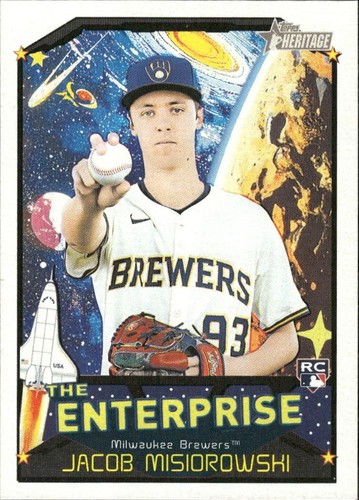 JACOB MISIOROWSKI #33 RC MILWAUKEE BREWERS 2026 TOPPS FLAGSHIP S1