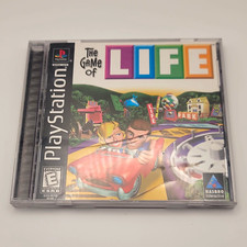 Hasbro Interactive The Game of Life (PS1) Board Game Disc w/ Case E NTSC-U/C