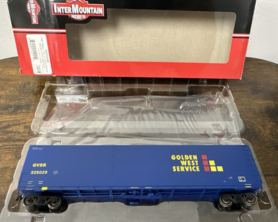InterMountain HO #4521002-06 FMC Woodchip Gondola - Golden West Service #325029