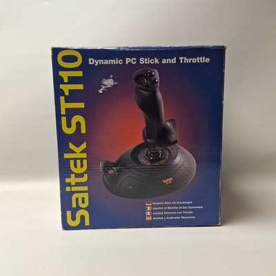 Saitek ST110 Dynamic Stick & Throttle Joystick 15 Pin PC
