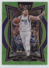 2024-25 Panini Select Concourse Neon Green Prizm /75 Luka Doncic #56 19n6