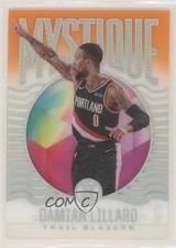2020-21 Panini Illusions Mystique Orange Damian Lillard #5 aw2