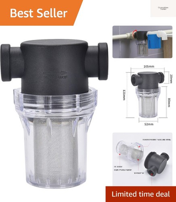 #ad #ad Water Filter 1 2#x27;#x27;Twist On Pipe Strainer Nylon PA66 cover PC bowl 304 Sta... $21.99