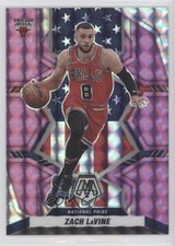 2021-22 Panini Mosaic National Pride Purple Prizm 22/49 Zach LaVine #252 1u6