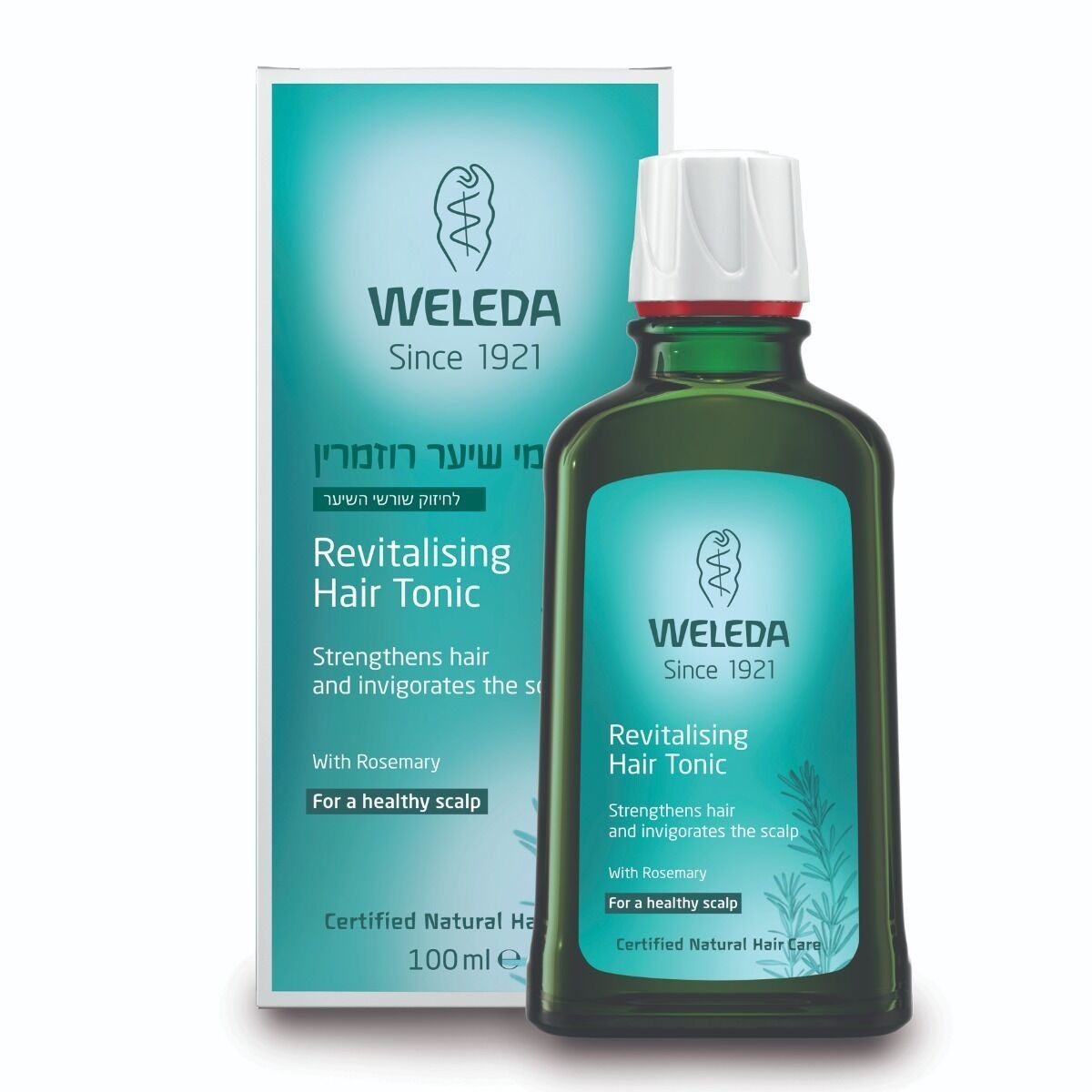 Weleda Revitalising Hair Tonic with Rosemary 100ml Ideal for Thinning Hair NEW