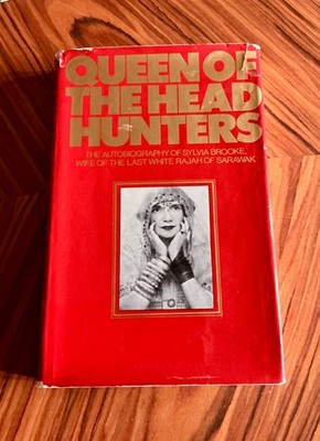 QUEEN OF THE HEAD HUNTERS, Sylvia Brooke, Autobiography, 3rd Imp. H/Cover, 1971