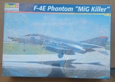【未組立】Revell 1/32 F-4E Phantom MiG Killer Revell Monogram 1 32 F-4e Phantom MIG Killer Plastic Aircraft