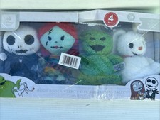 Disney Baby Plush Set The Nightmare Before Christmas Rare Cuteeze Gift Set