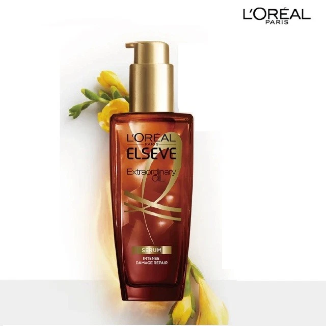 [LOREAL PARIS] ELSEVE Extraordinary Oil Intense Damage Repair Serum Hair Oil NEW