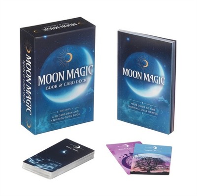 MOON MAGIC BOOK & CARD DECK by Marie Bruce Paperback Self Help Business