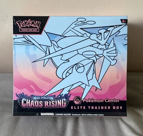Pokemon TCG Chaos Rising Pokemon Center Elite Trainer Box **Brand New Sealed**